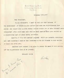 NAF 3-1-17-19 Letter from Adler, 1933
